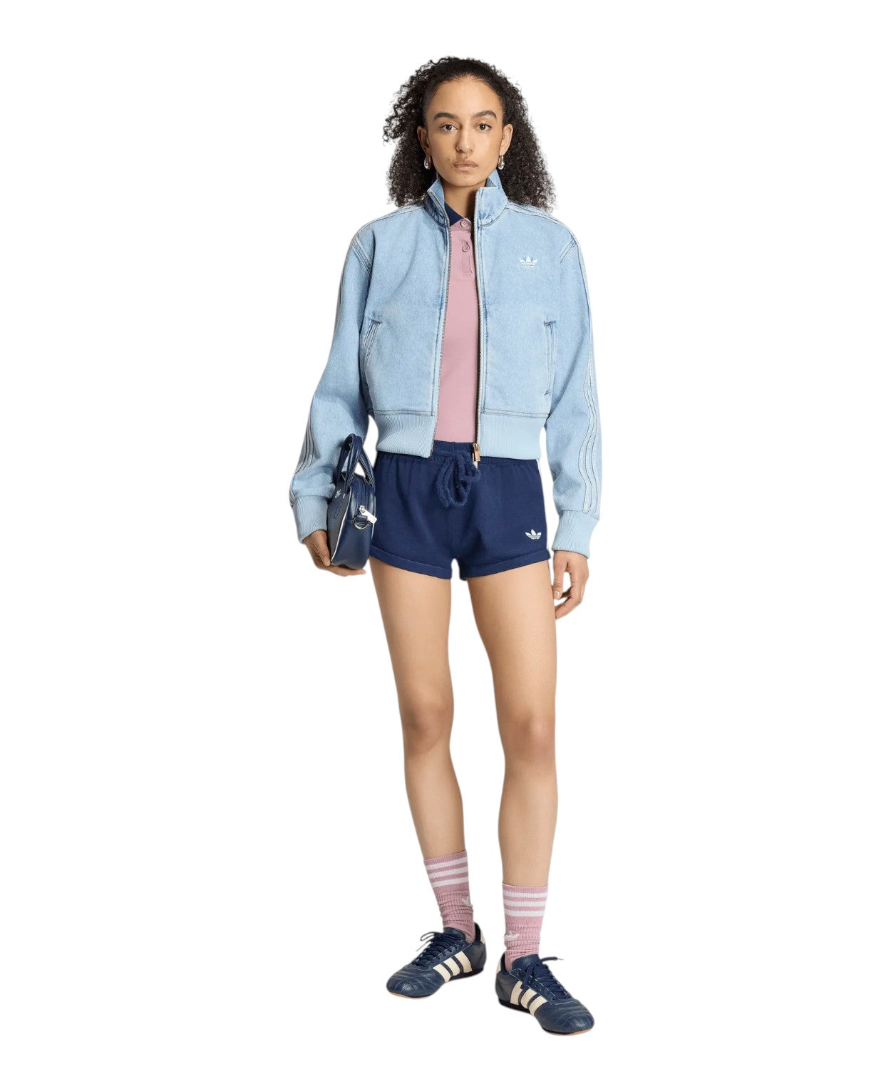 Tracktop Denim adidas Originals con zip