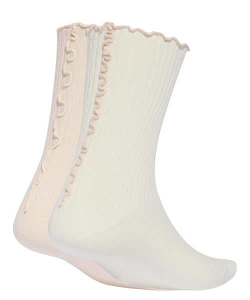 Calze donna Ruffle Crew con volant adidas Originals