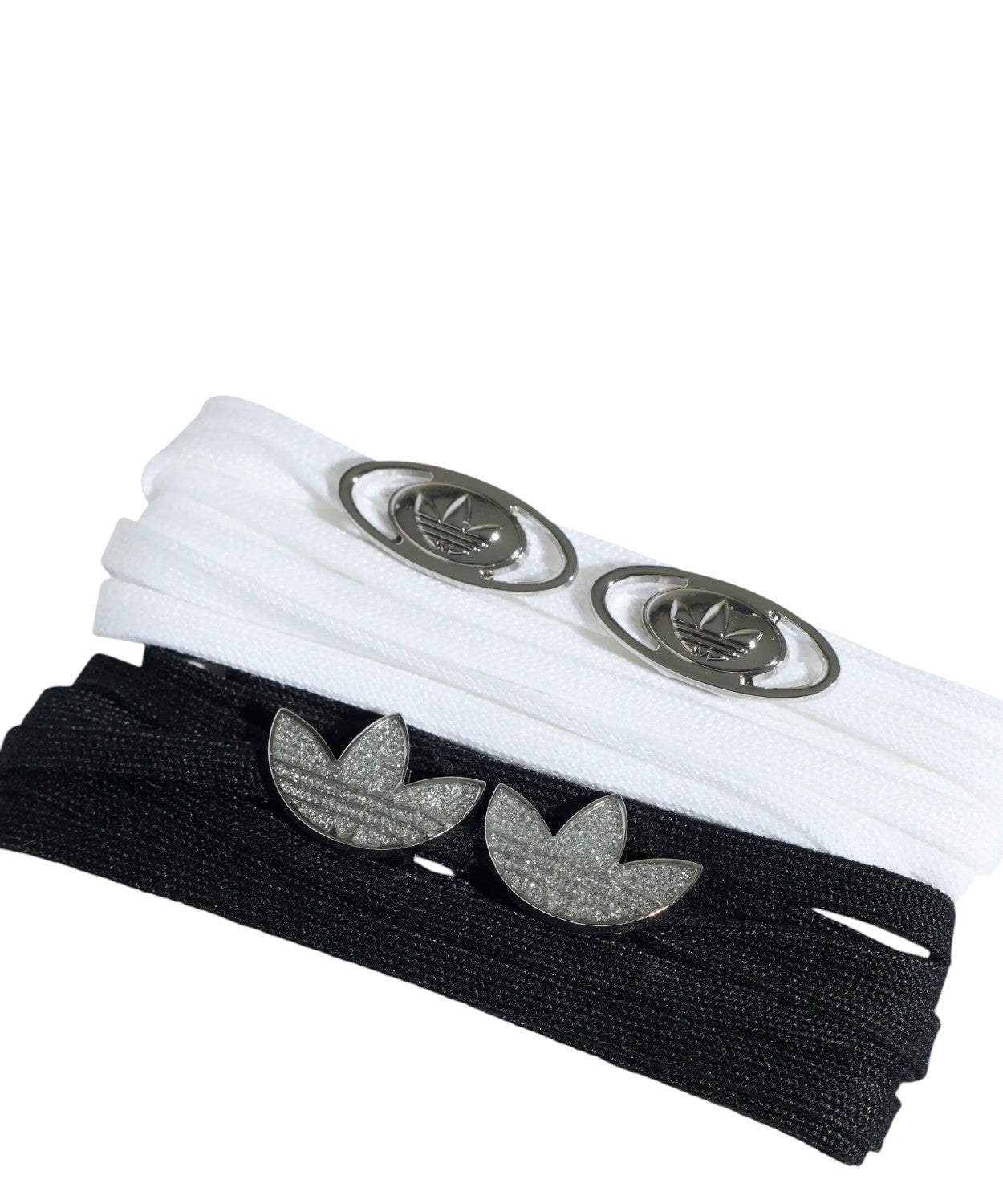 Set de lacci adidas Originals avec charm Trefoil