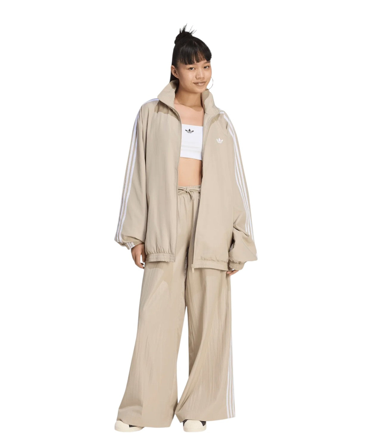 Pantaloni Adidas Originals con 3 Strisce in Tela