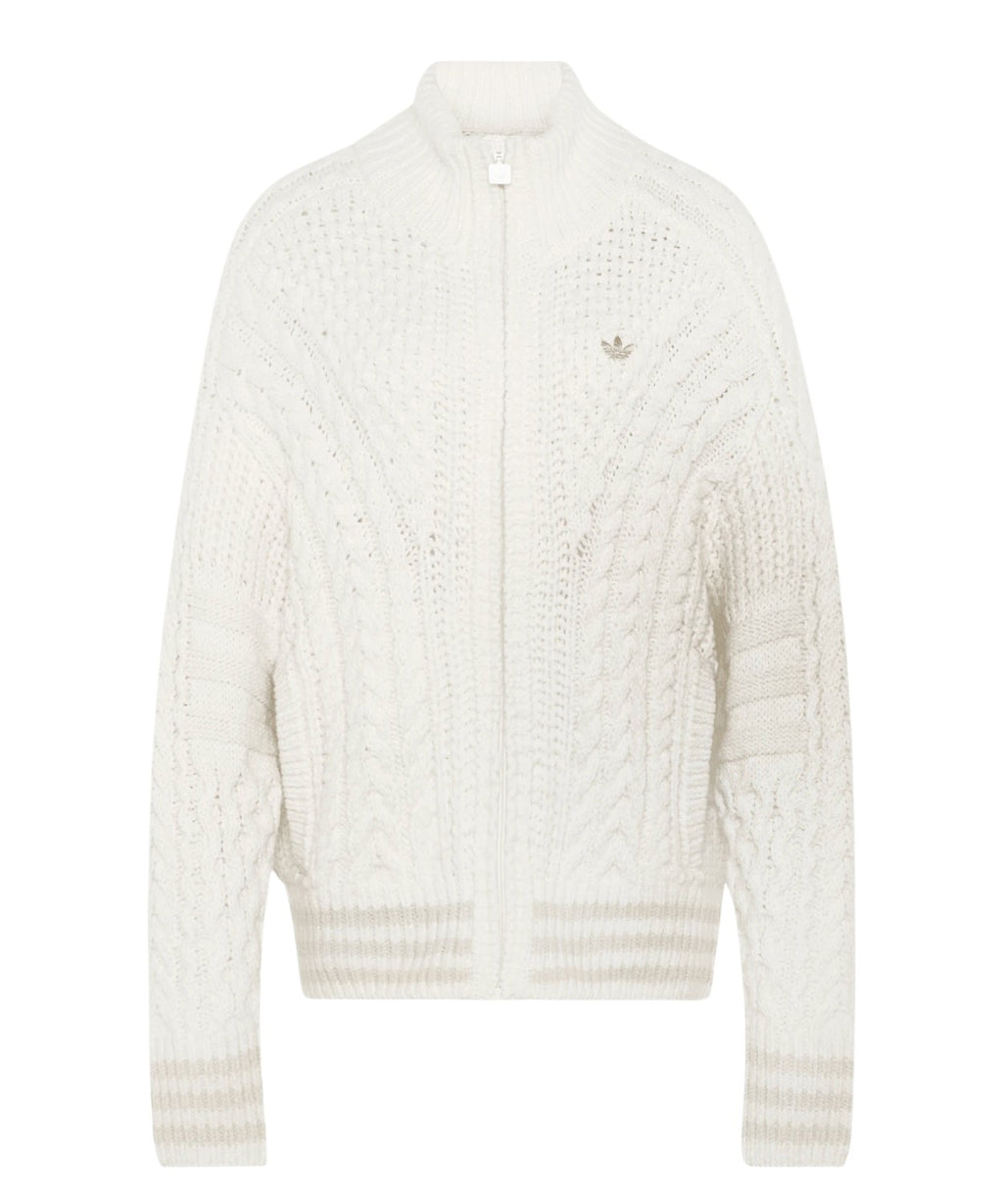 Sweat-shirt Adidas Originals en maille tricotée Firebird oversize