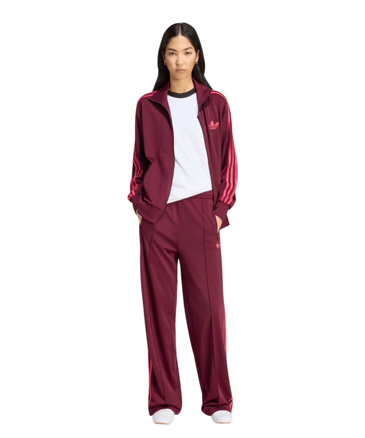 Pantaloni Adidas Firebird Loose Fit in Tricot