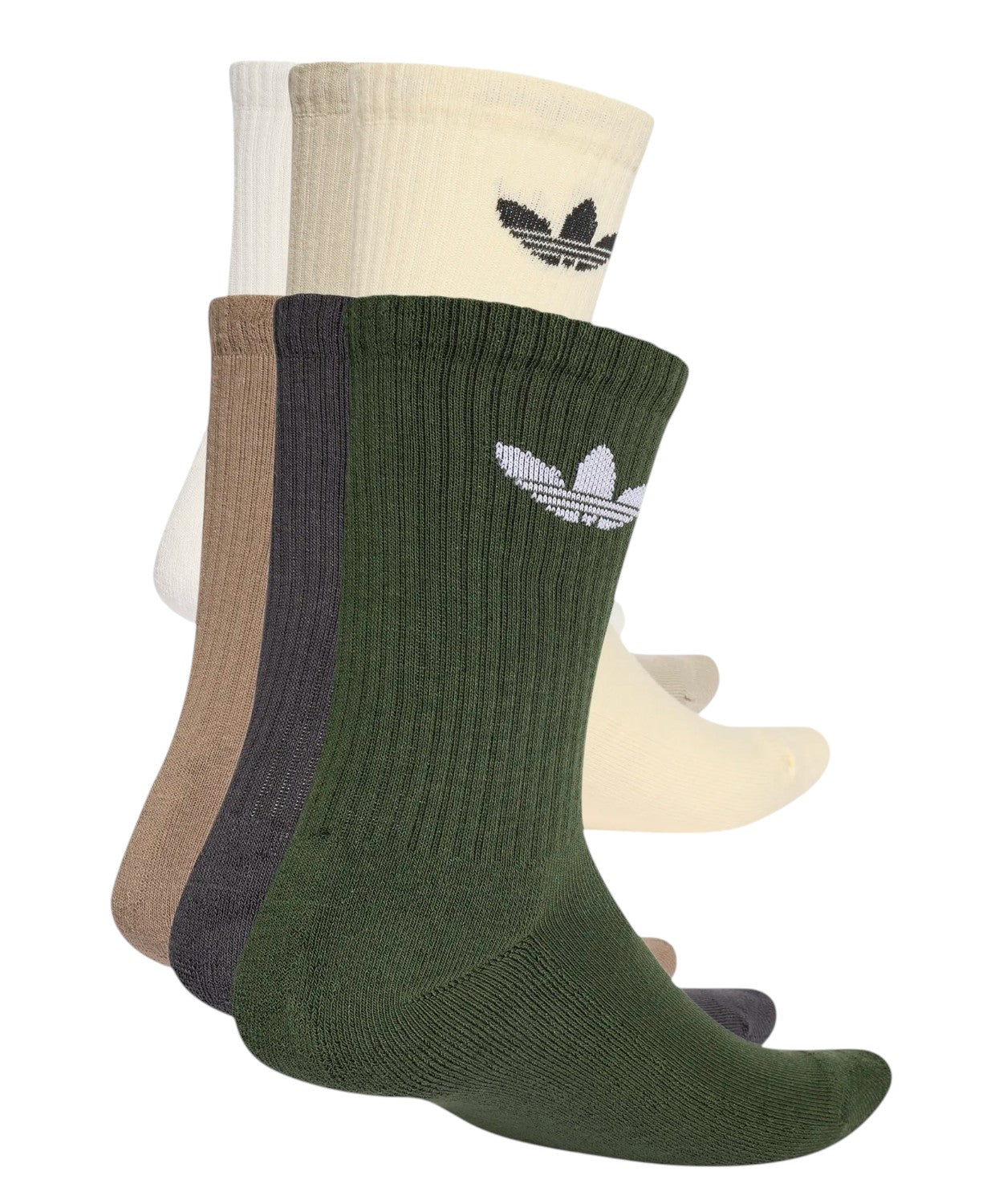 adidas Originals Chaussettes Crew avec Coussinets Lot de 6 Paires
