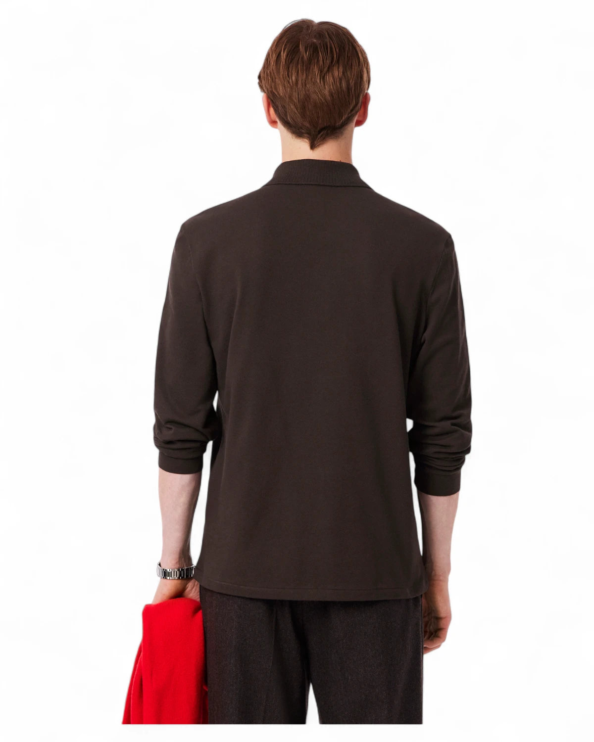 Polo Maniche Lunghe Piqué-LACOSTE-Polo-Vittorio Citro Boutique