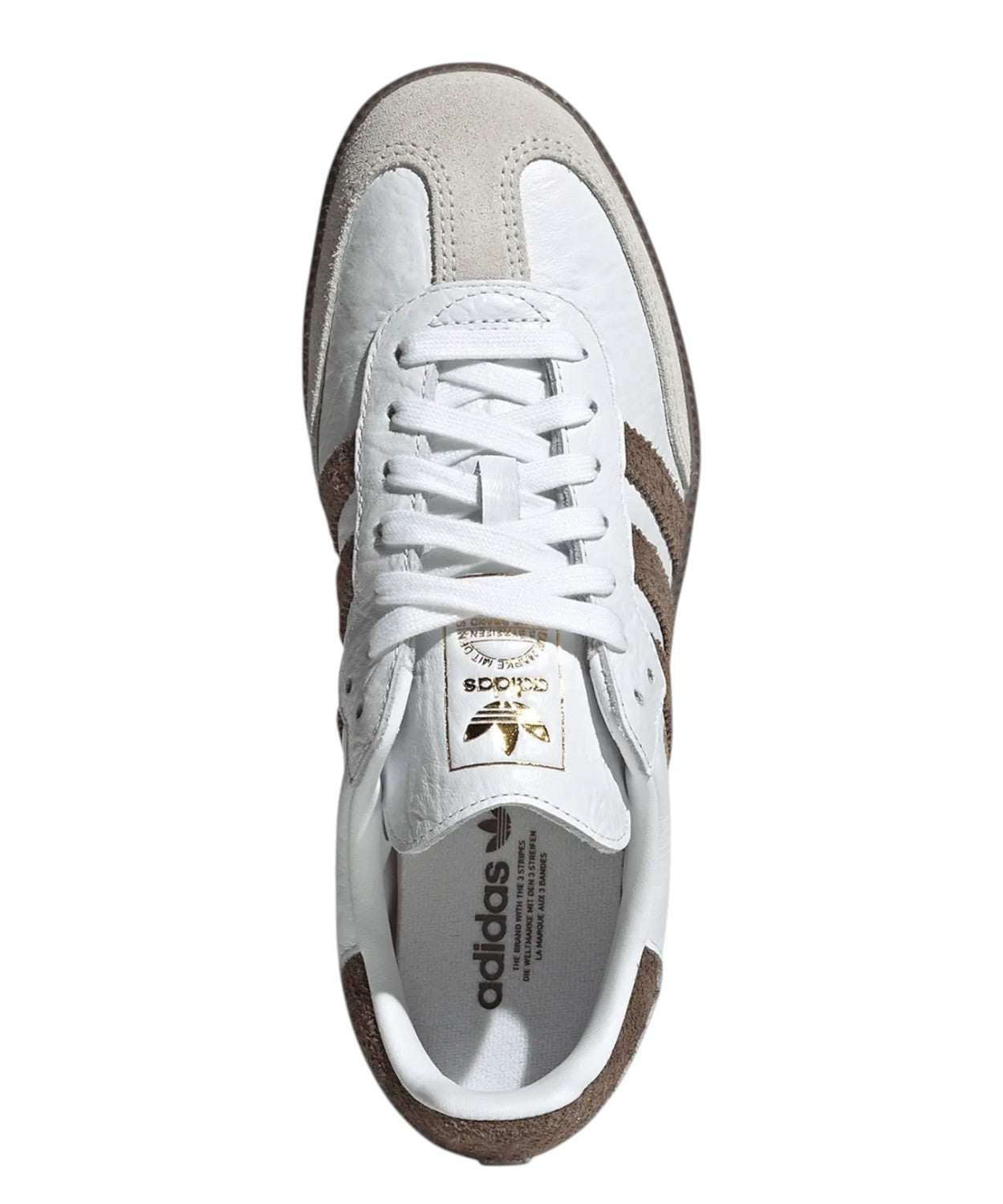 Sneakers Adidas Samba OG en cuir effet froissé