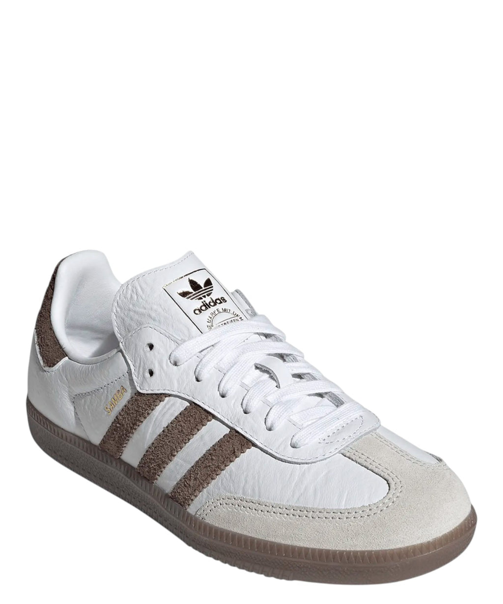 Sneakers Adidas Samba OG en cuir effet froissé