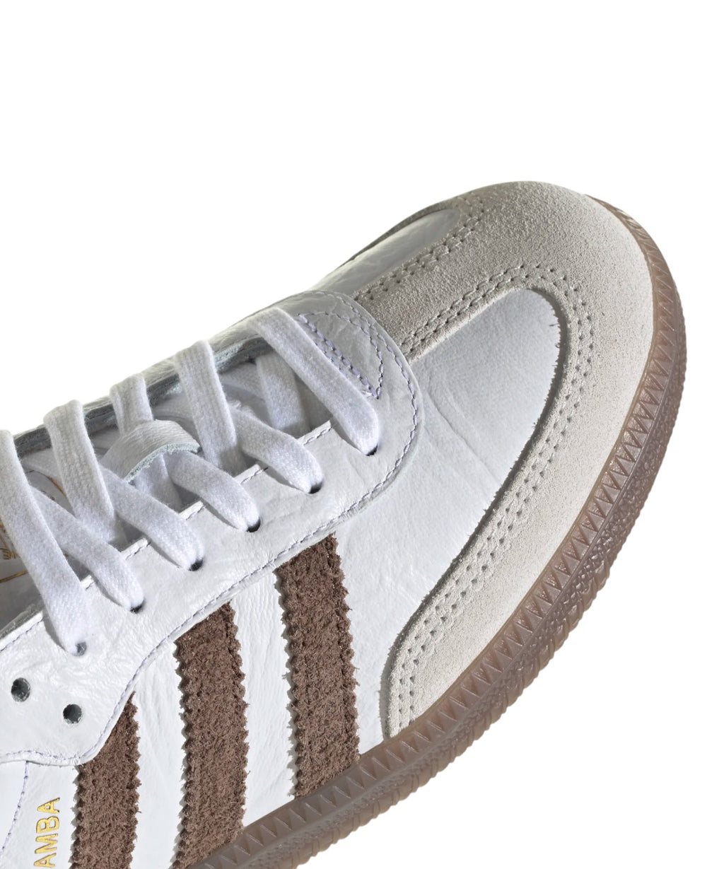 Sneakers Adidas Samba OG en cuir effet froissé