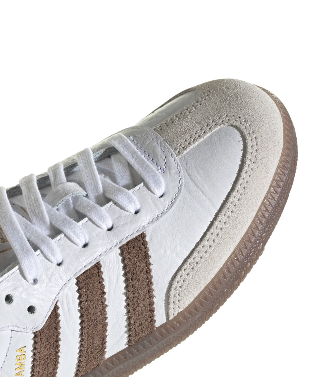Sneakers Adidas Samba OG en cuir effet froissé