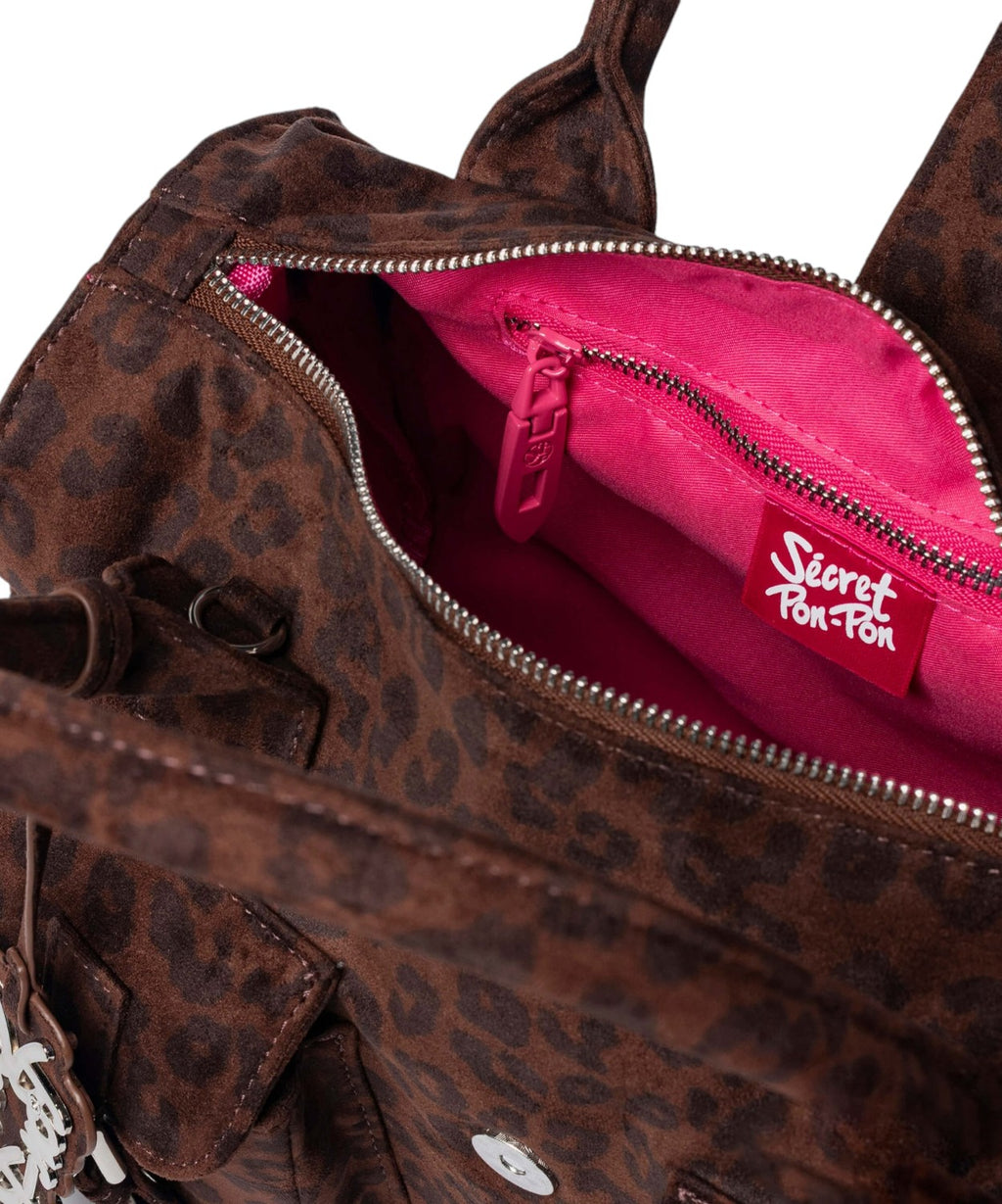 Secret Pon Pon Lakeisha Leo sac à main en PU imprimé