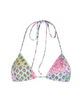 Bikini Leah Virgo a Triangolo con Patch Floreali-Mc2 Saint Barth-Costumi da bagno-Vittorio Citro Boutique