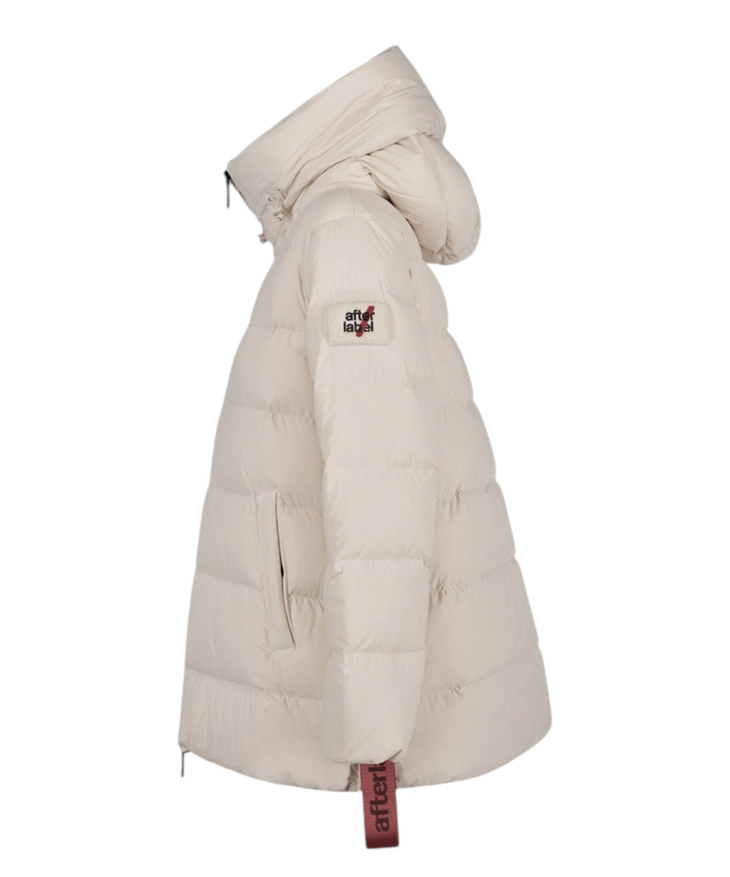Doudoune femme After Label Levi en nylon stretch mat