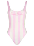Costume Intero Lora a Righe con Schienale Scollato-Mc2 Saint Barth-Costumi da bagno-Vittorio Citro Boutique