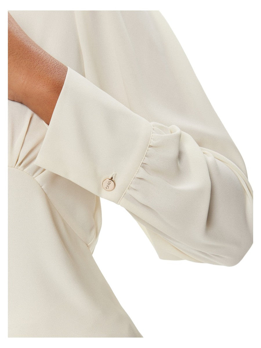 Blusa Elegante in Georgette con Scollo a V-Liu-Jo-Camicie-Vittorio Citro Boutique
