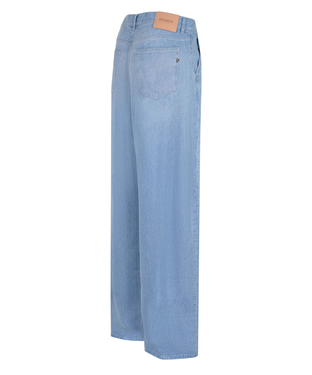 Jeans Dondup Alek Wide Leg in Lyocell Denim