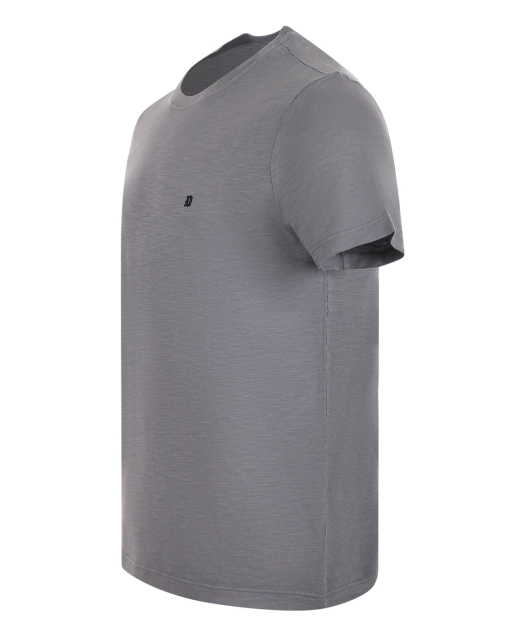 T-shirt Dondup Homme Fumé avec Logo