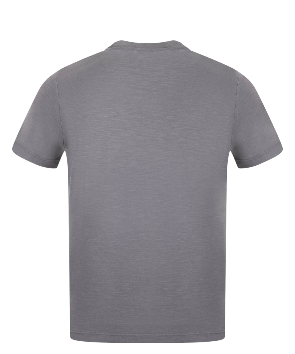 T-shirt Dondup Homme Fumé avec Logo