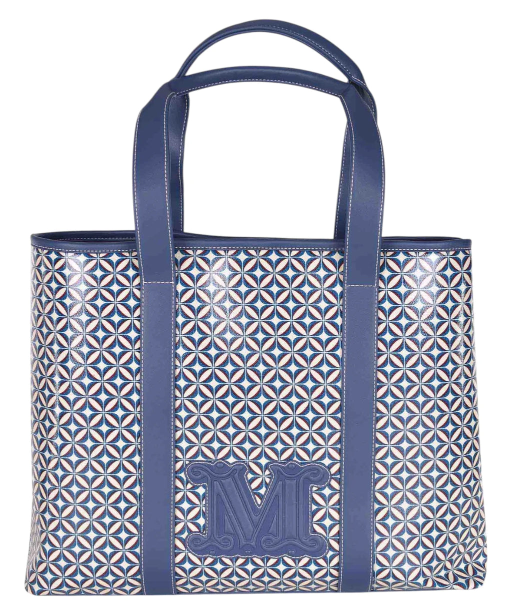 Sac Max Mara Beachwear en coton avec logo