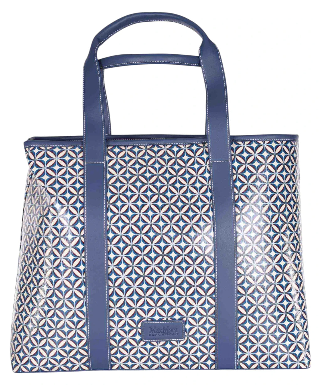 Sac Max Mara Beachwear en coton avec logo