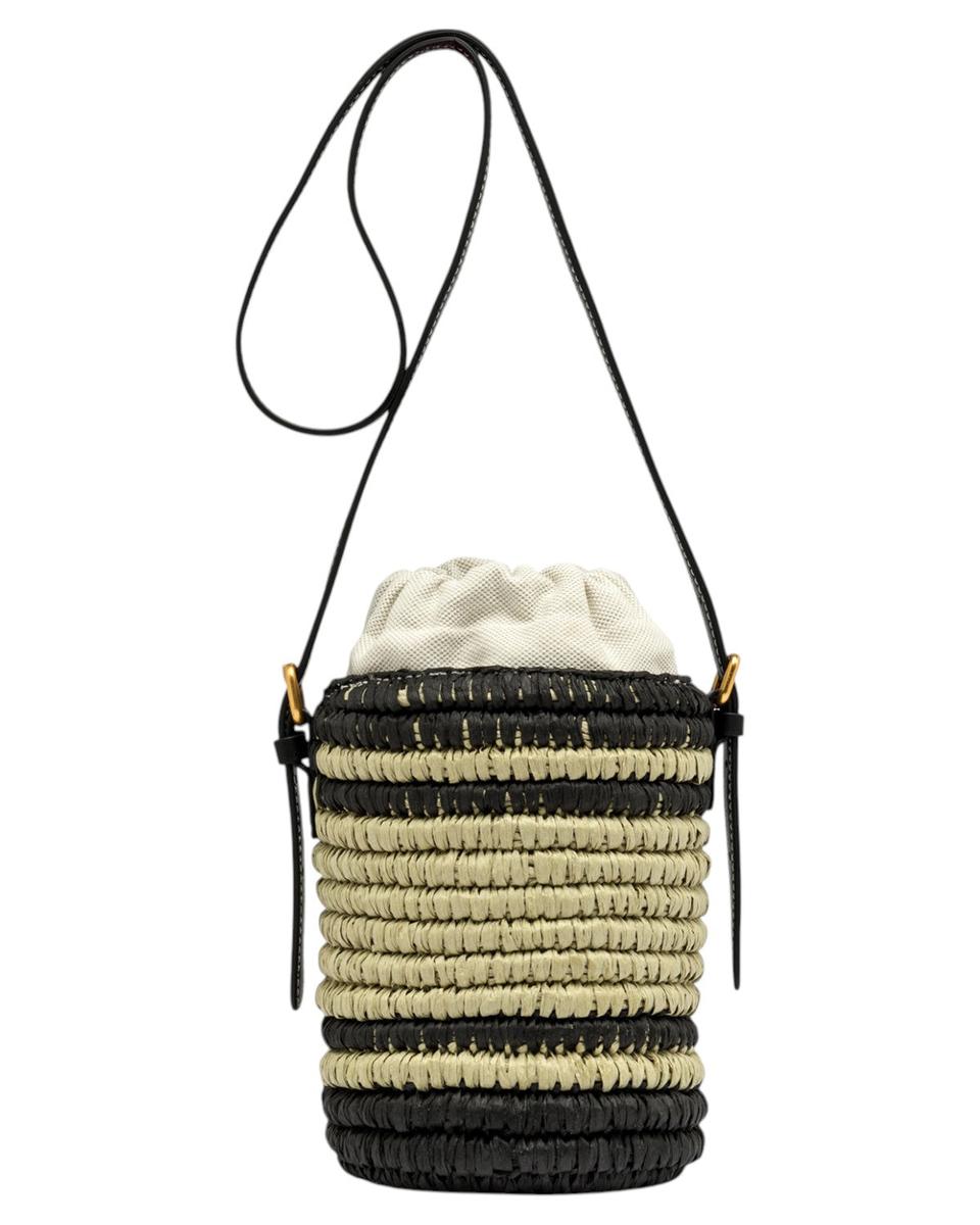 Secchiello Mae in paglia-Borse a spalla-Gianni Chiarini-Vittorio Citro Boutique