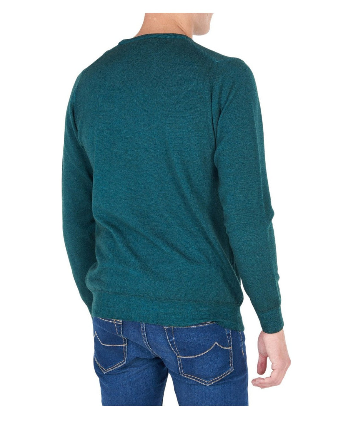 Maglia Girocollo Uomo in Lana Merinos 100%-JEORDIE'S-Maglieria-Vittorio Citro Boutique