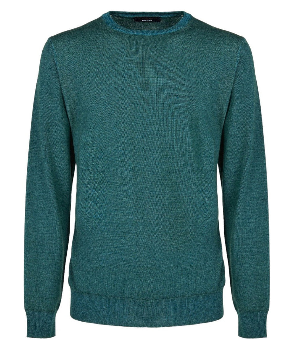 Maglia Girocollo Uomo in Lana Merinos 100%-JEORDIE'S-Maglieria-Vittorio Citro Boutique