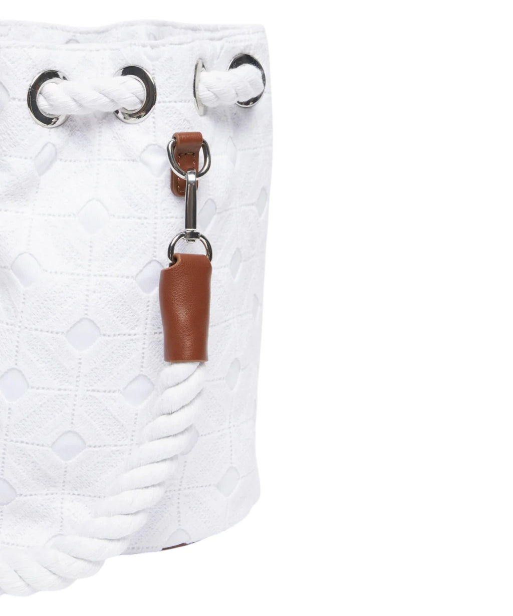 Sac seau en macramé Max Mara Beachwear