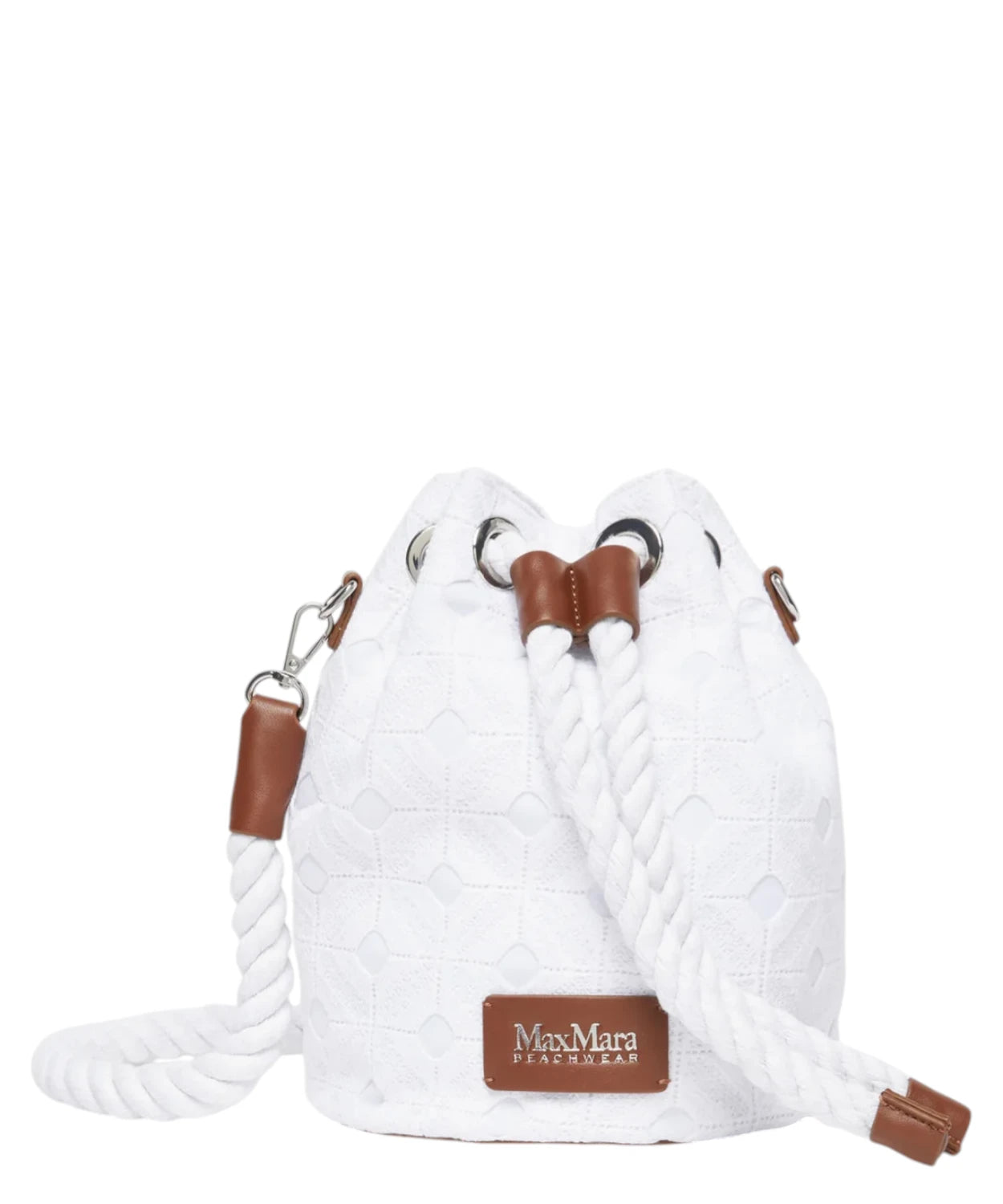 Sac seau en macramé Max Mara Beachwear