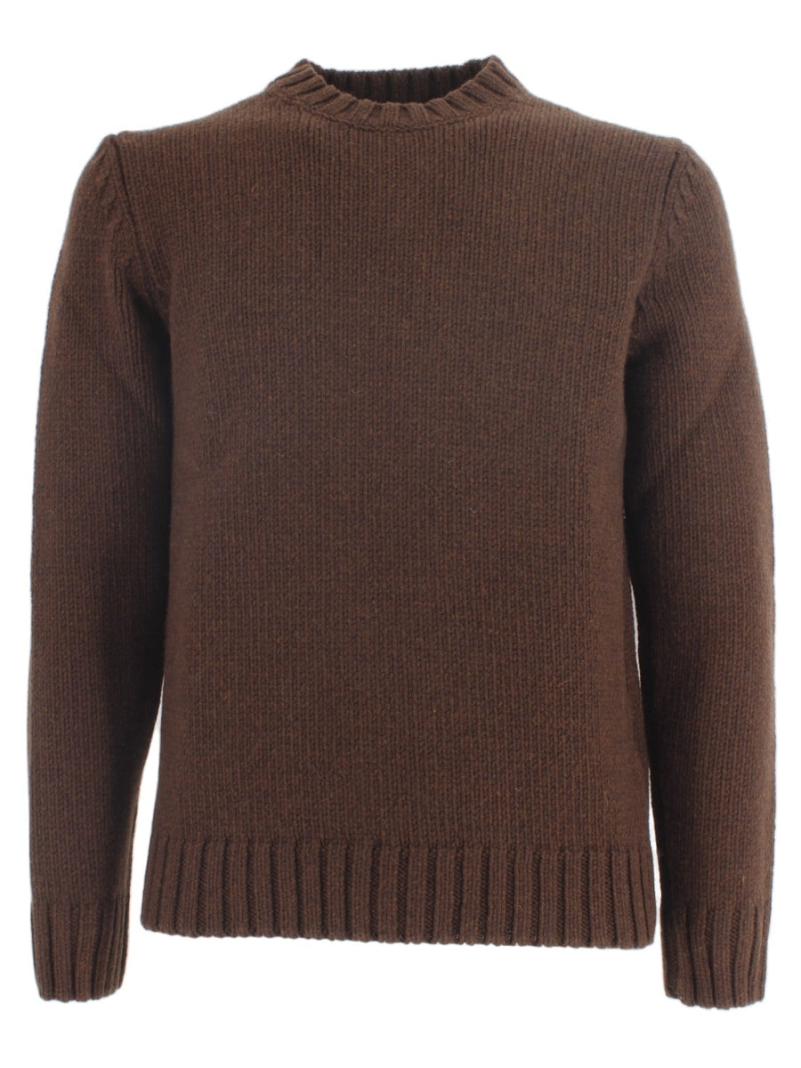 Maglione girocollo rasato-H953-Maglieria-Vittorio Citro Boutique