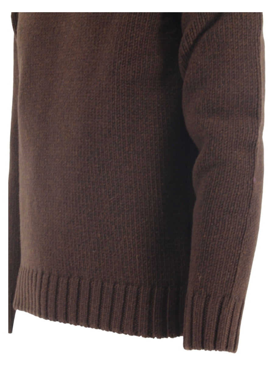 Maglione girocollo rasato-H953-Maglieria-Vittorio Citro Boutique