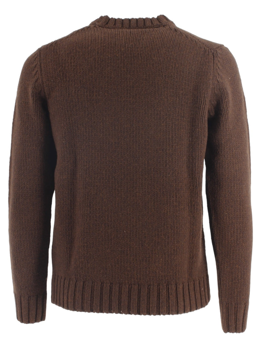 Maglione girocollo rasato-H953-Maglieria-Vittorio Citro Boutique