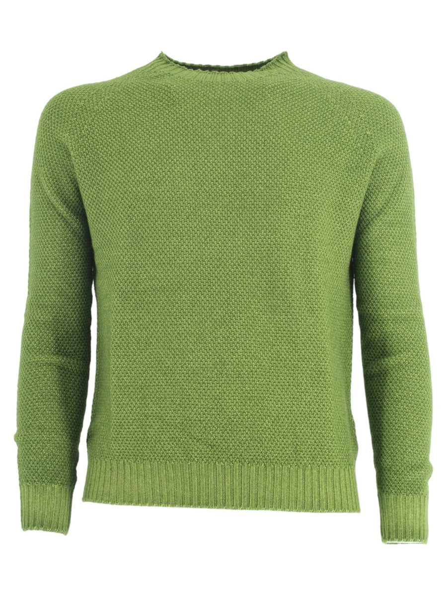 Girocollo grana di riso-H953-Maglieria-Vittorio Citro Boutique