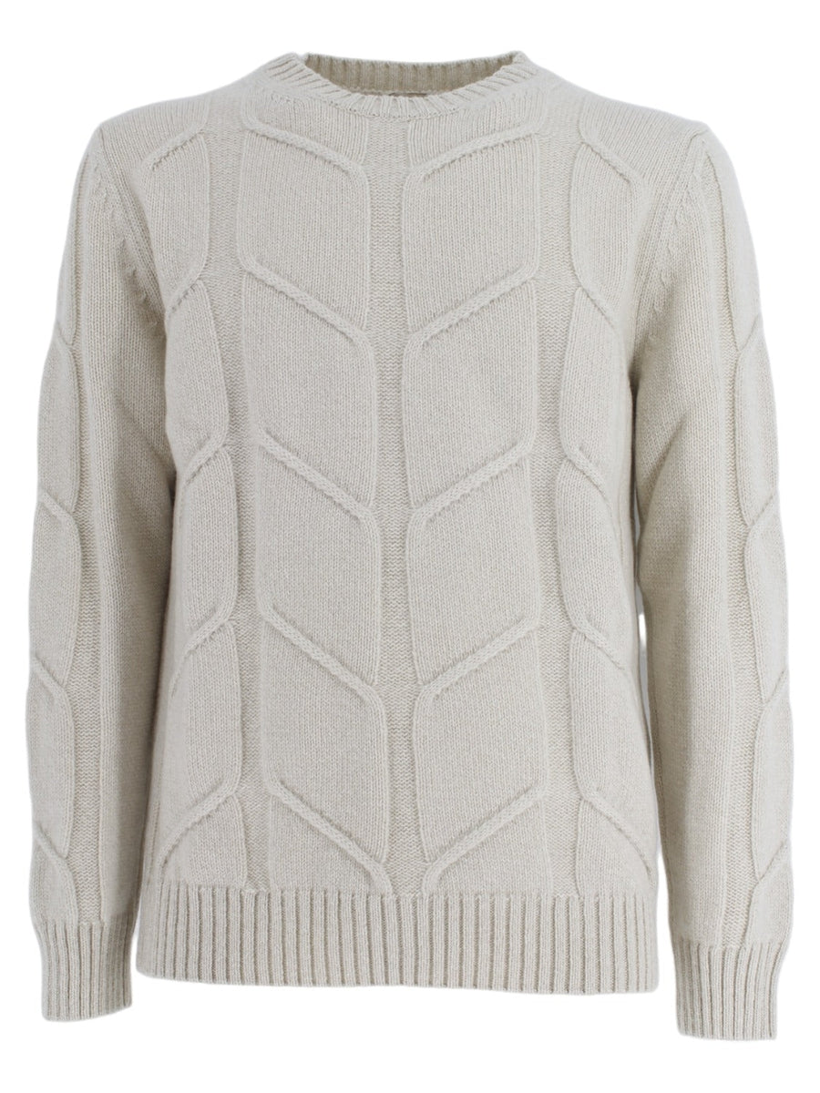 Girocollo treccia-H953-Maglieria-Vittorio Citro Boutique