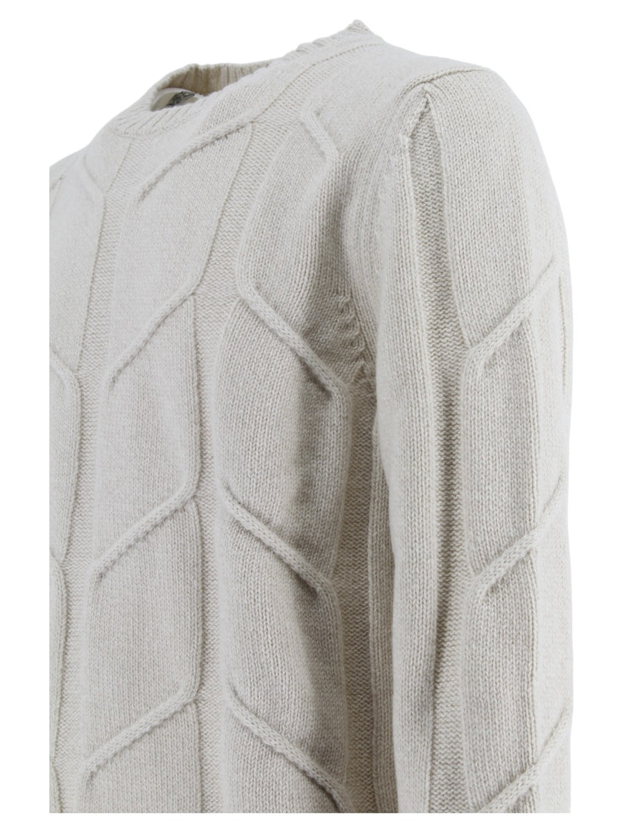 Girocollo treccia-H953-Maglieria-Vittorio Citro Boutique