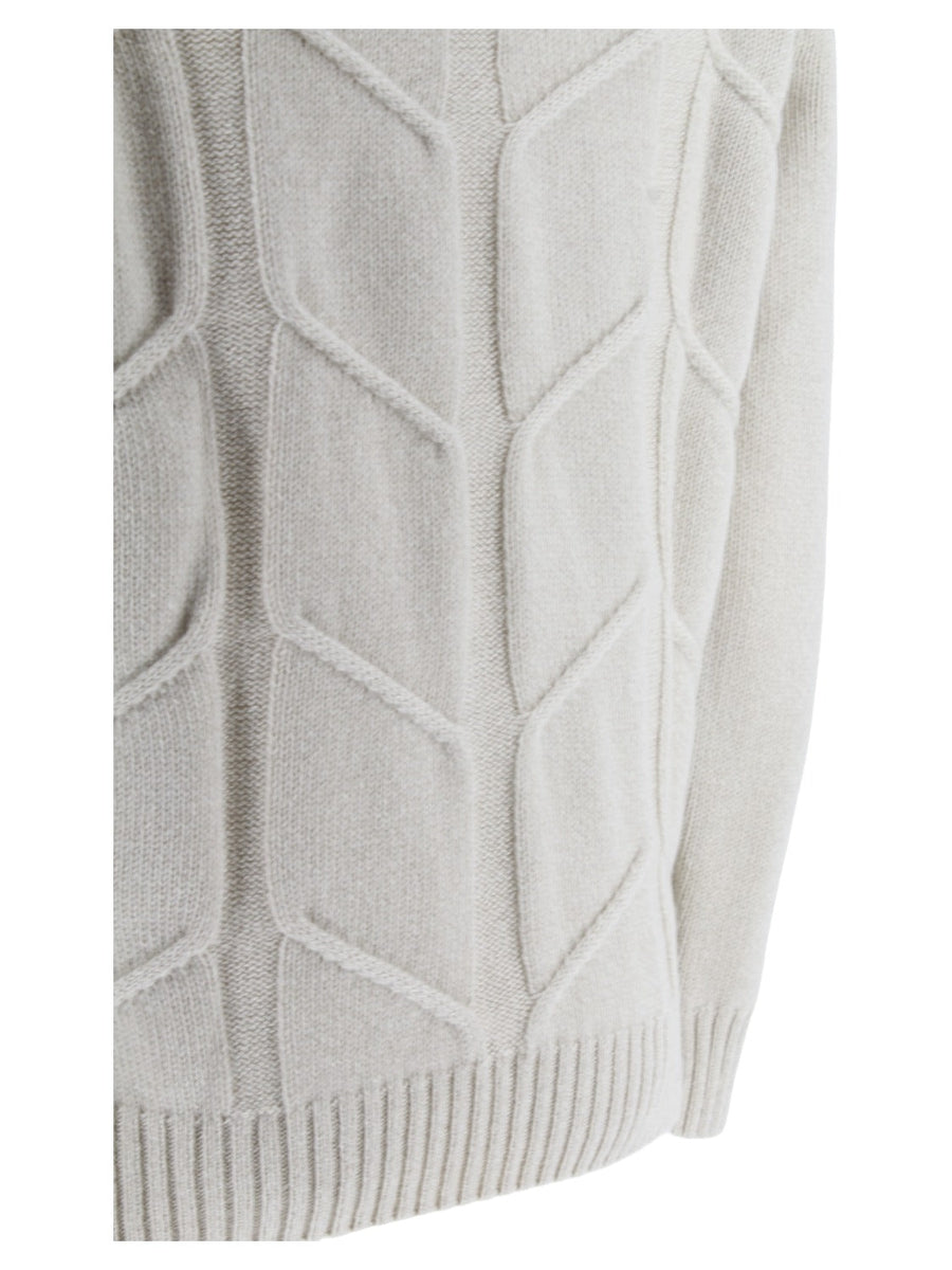 Girocollo treccia-H953-Maglieria-Vittorio Citro Boutique