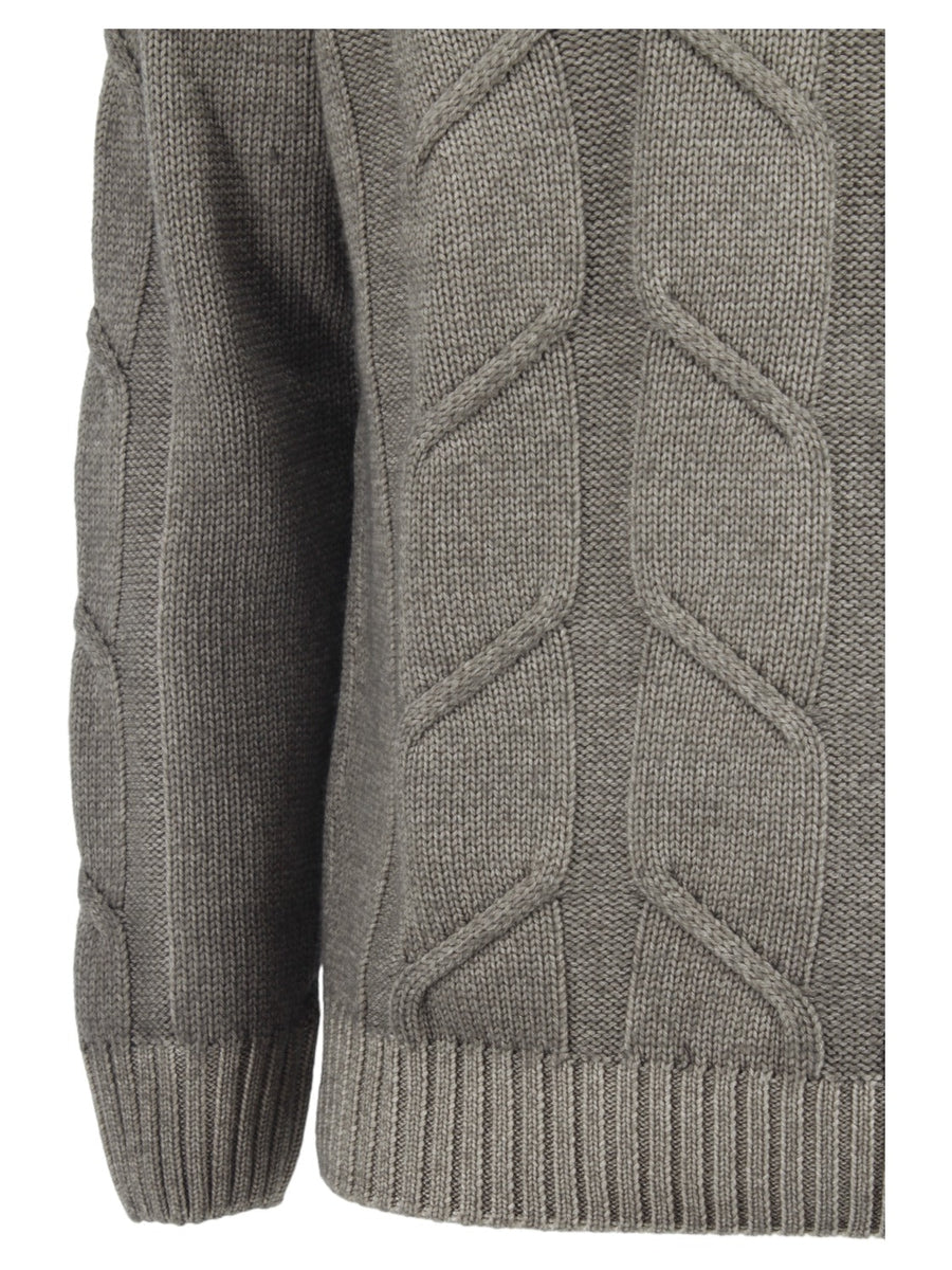 Dolcevita treccia-H953-Maglieria-Vittorio Citro Boutique