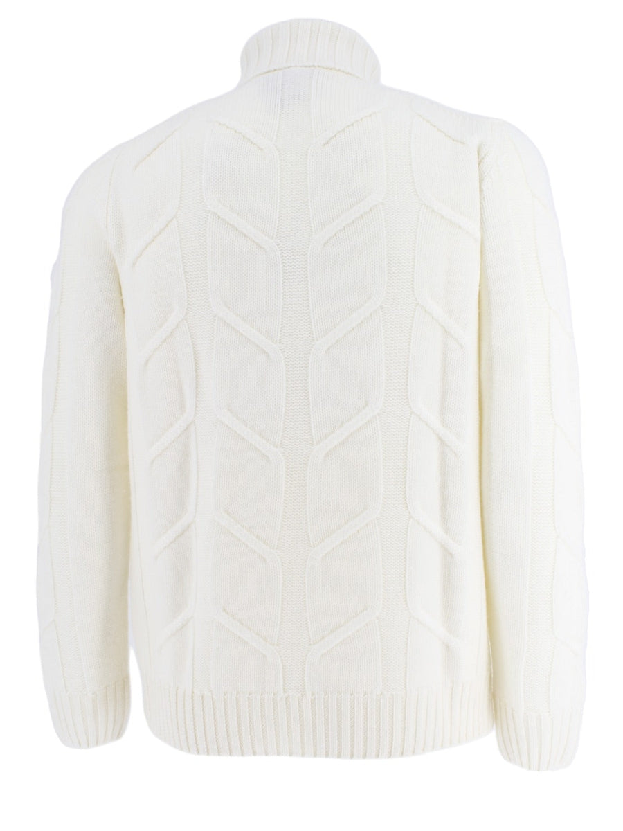 Dolcevita treccia-H953-Maglieria-Vittorio Citro Boutique