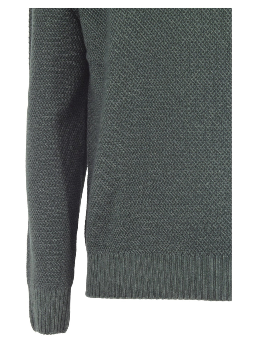 Girocollo grana di riso-H953-Maglieria-Vittorio Citro Boutique