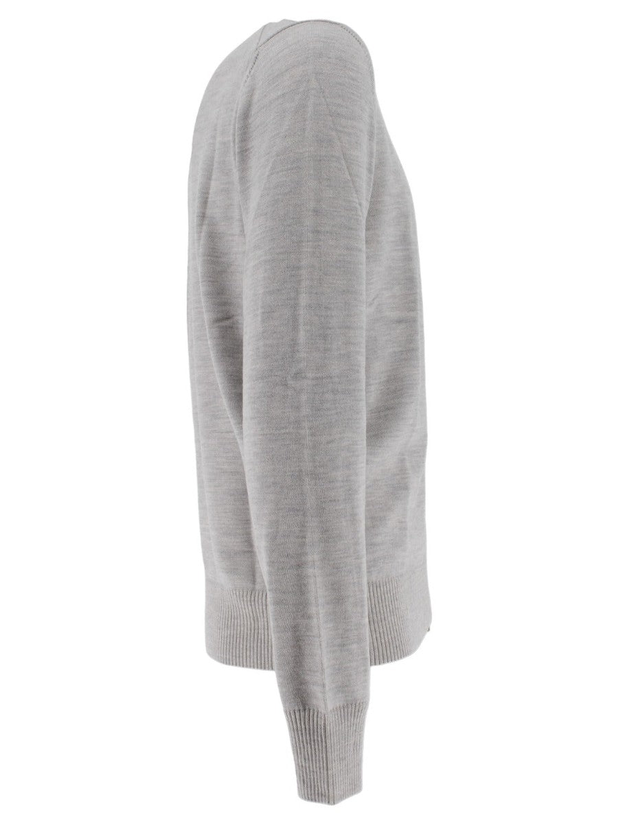 Maglia Baseball con Zip Integrale-H953-Maglieria-Vittorio Citro Boutique