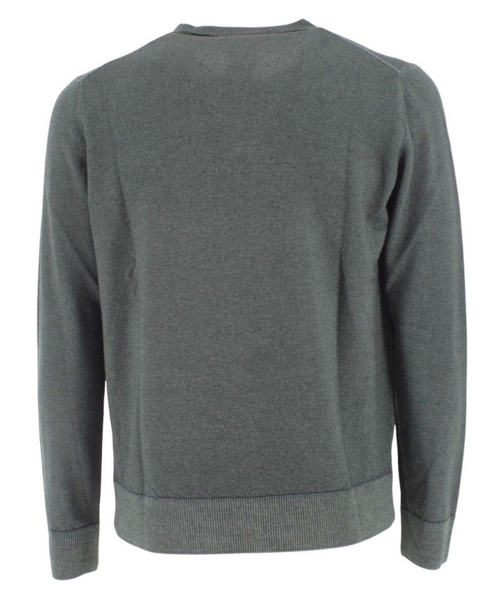 Girocollo Basico in Pura Lana Merinos-H953-Maglieria-Vittorio Citro Boutique