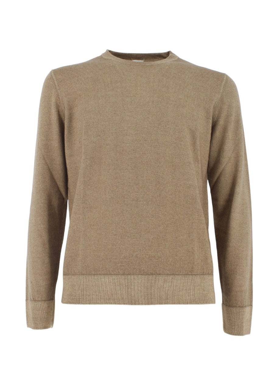 Girocollo Basico in Pura Lana Merinos-H953-Maglieria-Vittorio Citro Boutique