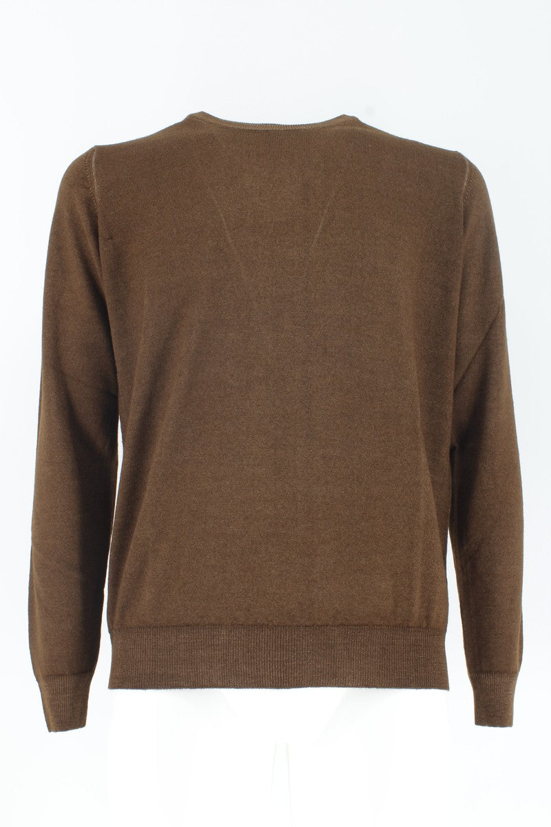 Maglia Girocollo Uomo in Lana Merinos 100%-JEORDIE'S-Maglieria-Vittorio Citro Boutique