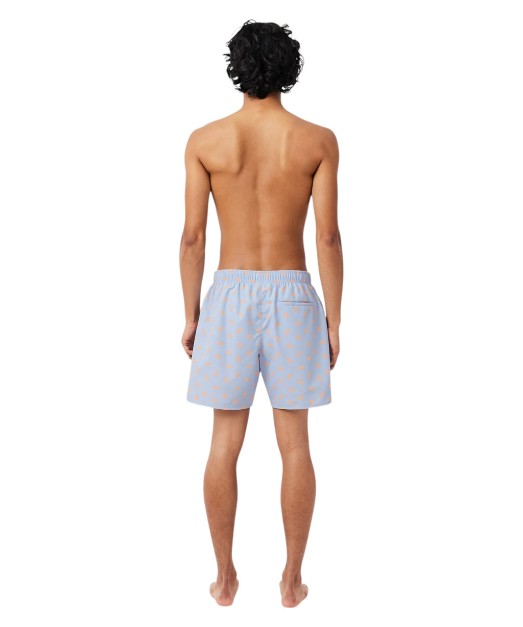 Boxer de bain homme Lacoste avec impression crocodile