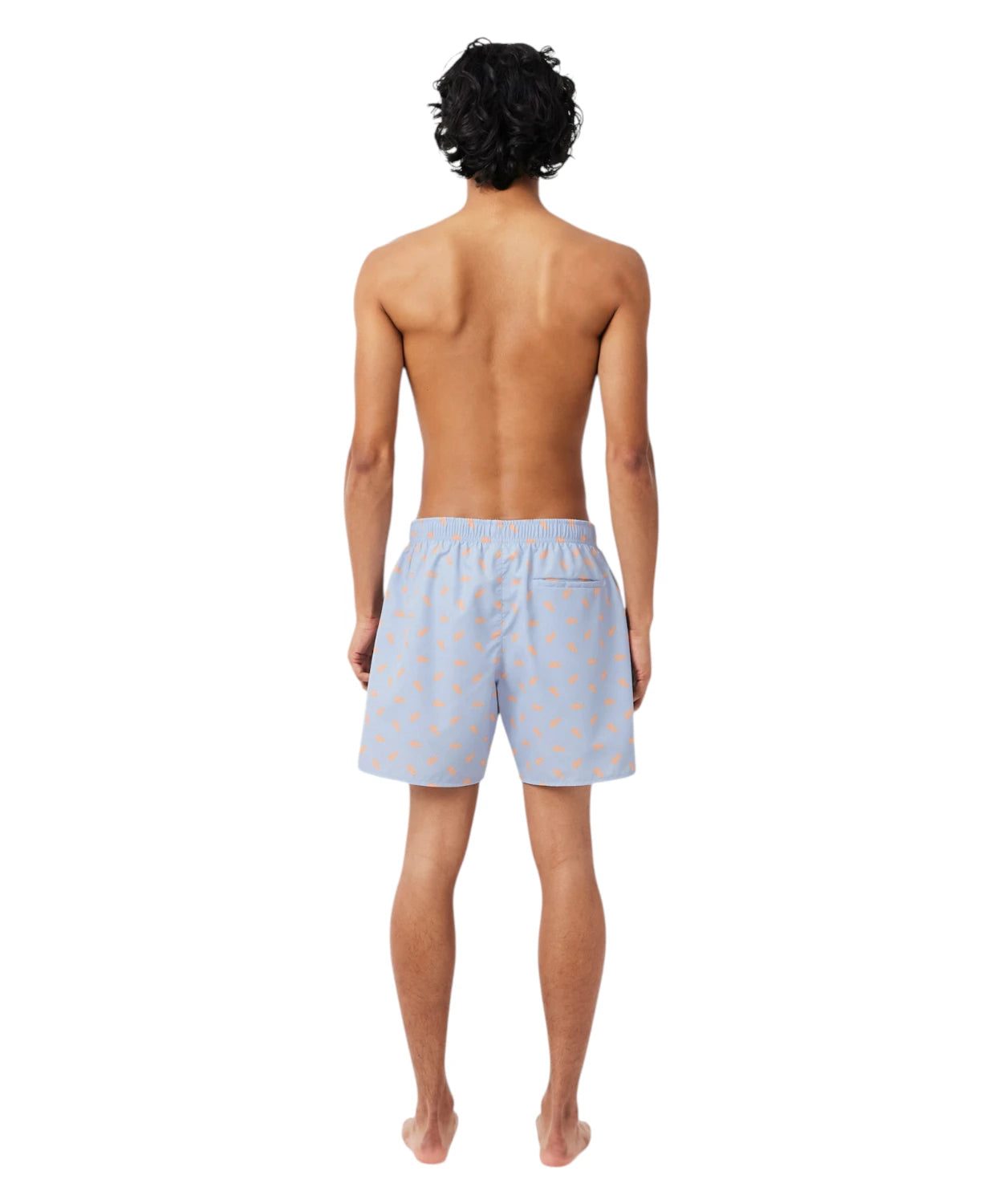 Boxer Mare Uomo Lacoste con Stampa Coccodrillo