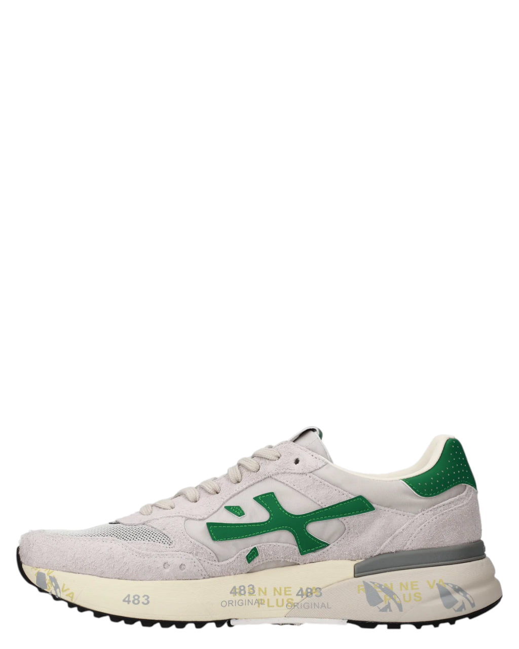 Premiata Mick 0.1 8238 Baskets avec semelle de 4,2 cm