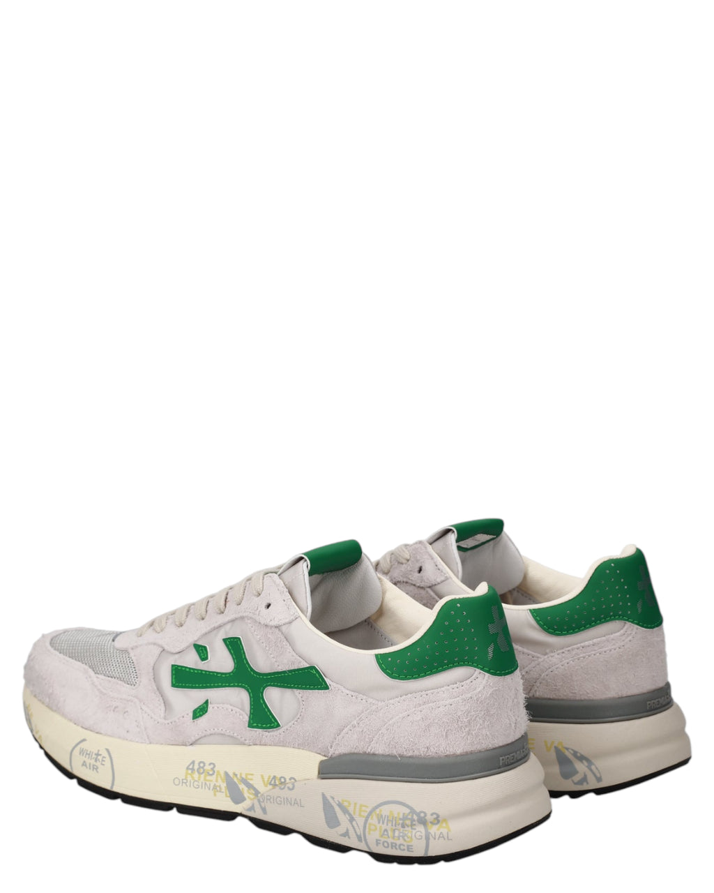 Premiata Mick 0.1 8238 Baskets avec semelle de 4,2 cm