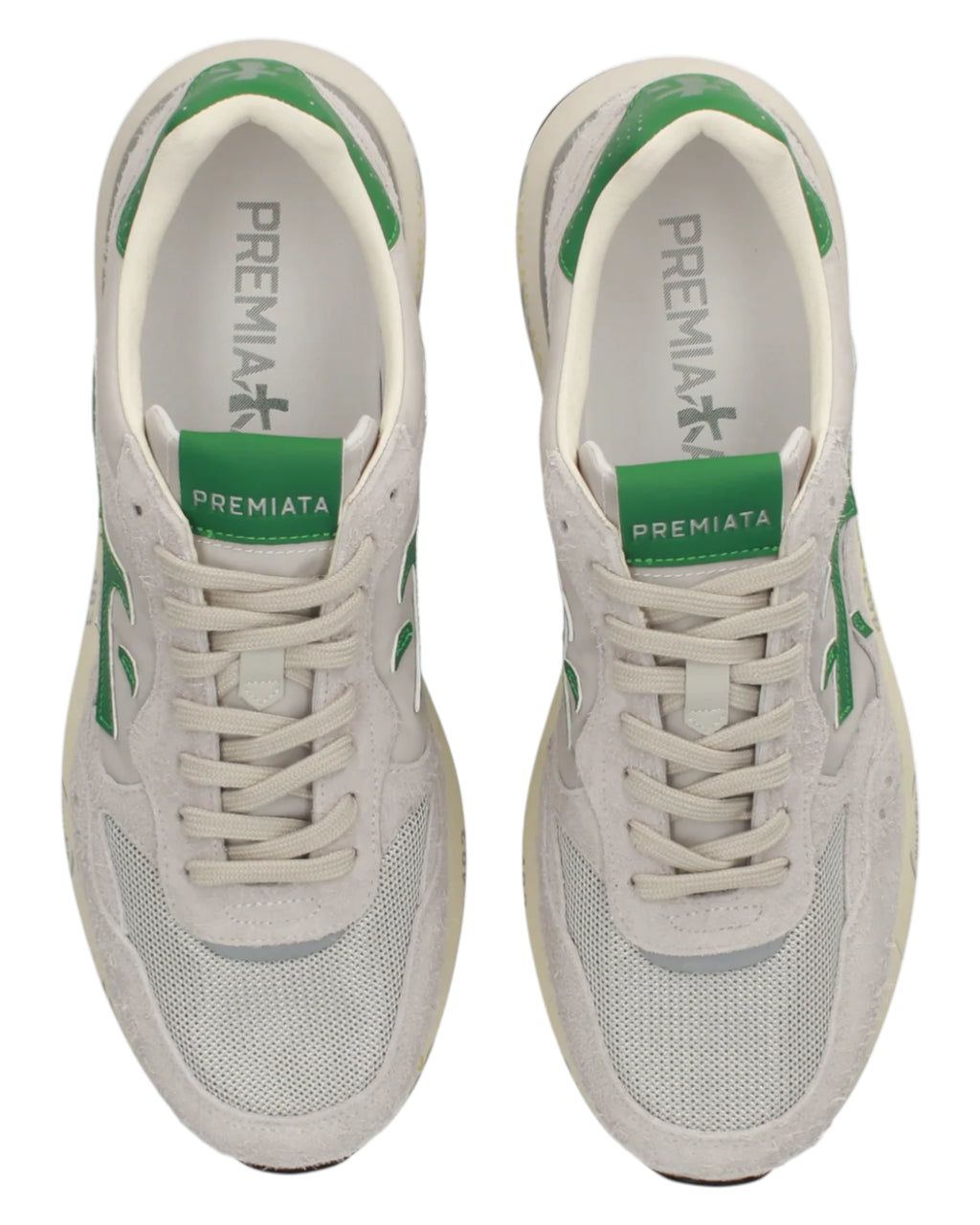 Premiata Mick 0.1 8238 Baskets avec semelle de 4,2 cm