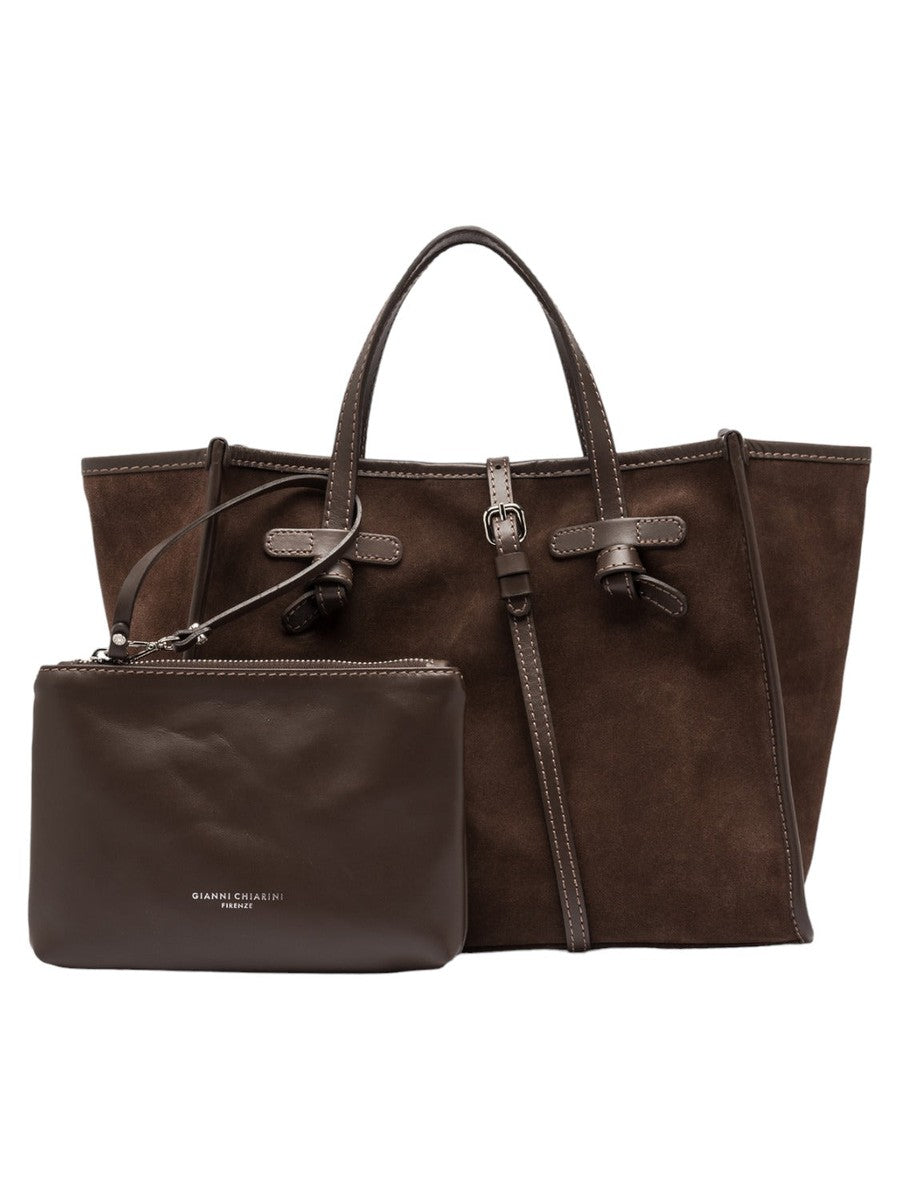 Miss Marcella 32 in suede-Gianni Chiarini-Borse a spalla-Vittorio Citro Boutique