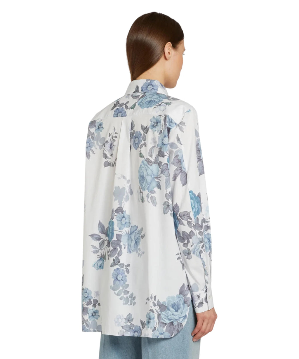 Chemise AMICI Marella Florale en Coton Extensible