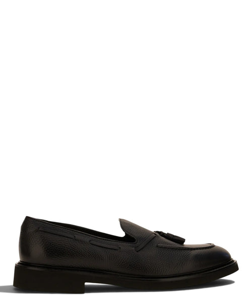 Mocassins Homme Doucal’s en cuir grainé avec pampilles