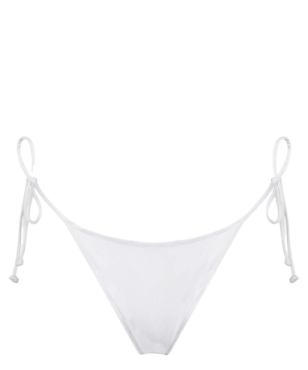 Slip Mare Donna Marielle Bianco con Laccetti-Mc2 Saint Barth-Costumi da bagno-Vittorio Citro Boutique